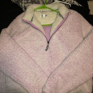 Heavy fluffy pull over sweater